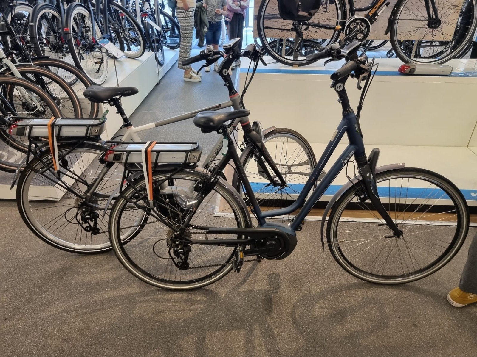 Te koop elektrische fietsen set van Sparta, Fietsen en Brommers, Fietsen | Heren | Herenfietsen, Gebruikt, Sparta, Versnellingen