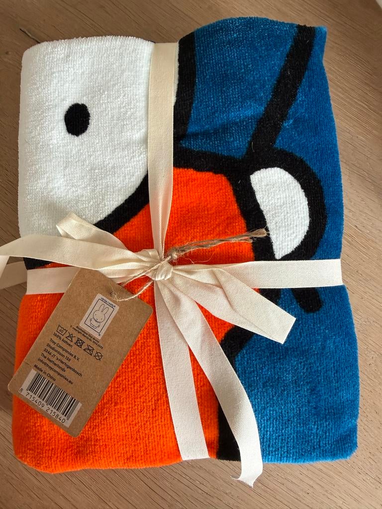 Nijntje strandhanddoek 150x75 cm - Nieuw, Huis en Inrichting, Badkamer | Badtextiel en Accessoires, Ophalen of Verzenden, Nieuw