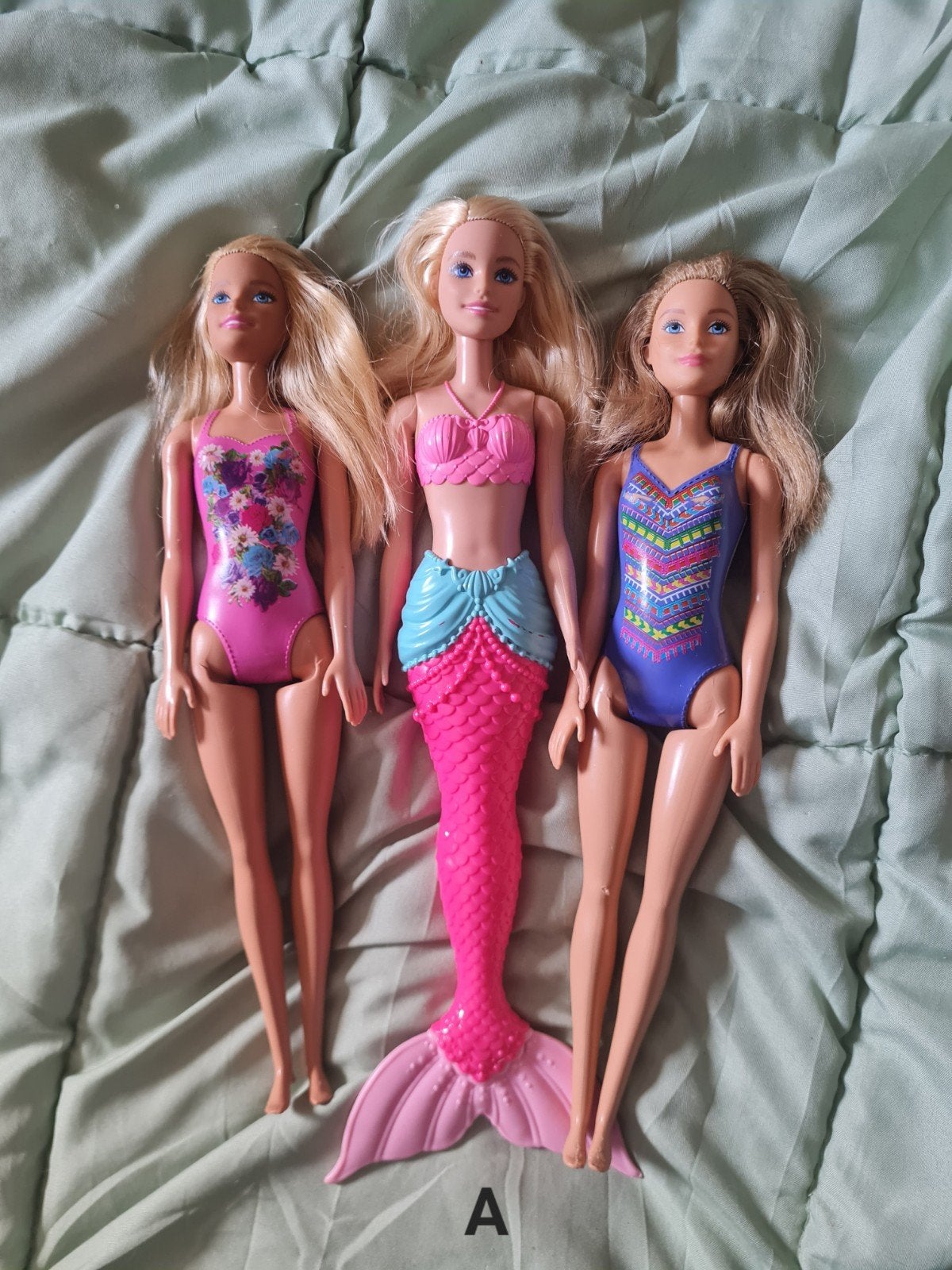 3 Barbie poppen, waaronder een zeemeermin Barbie, Ophalen of Verzenden, Gebruikt, Barbie