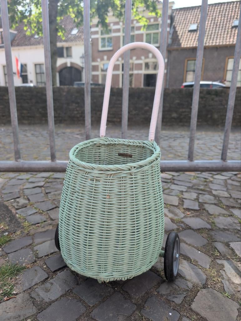 Olli Ella boodschappenmandje met wielen - licht beschadigd, Ophalen of Verzenden