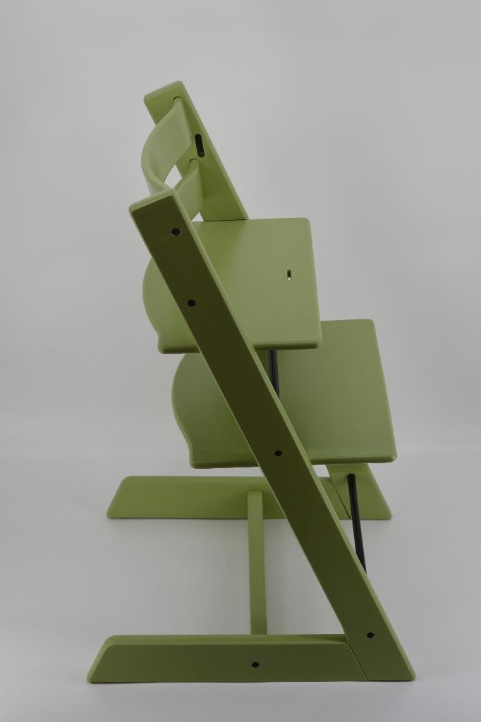 Stokke Tripp Trapp Moss Green – Refurbished model, Verzenden, Zo goed als nieuw, Meegroeistoel, Gordel(s)