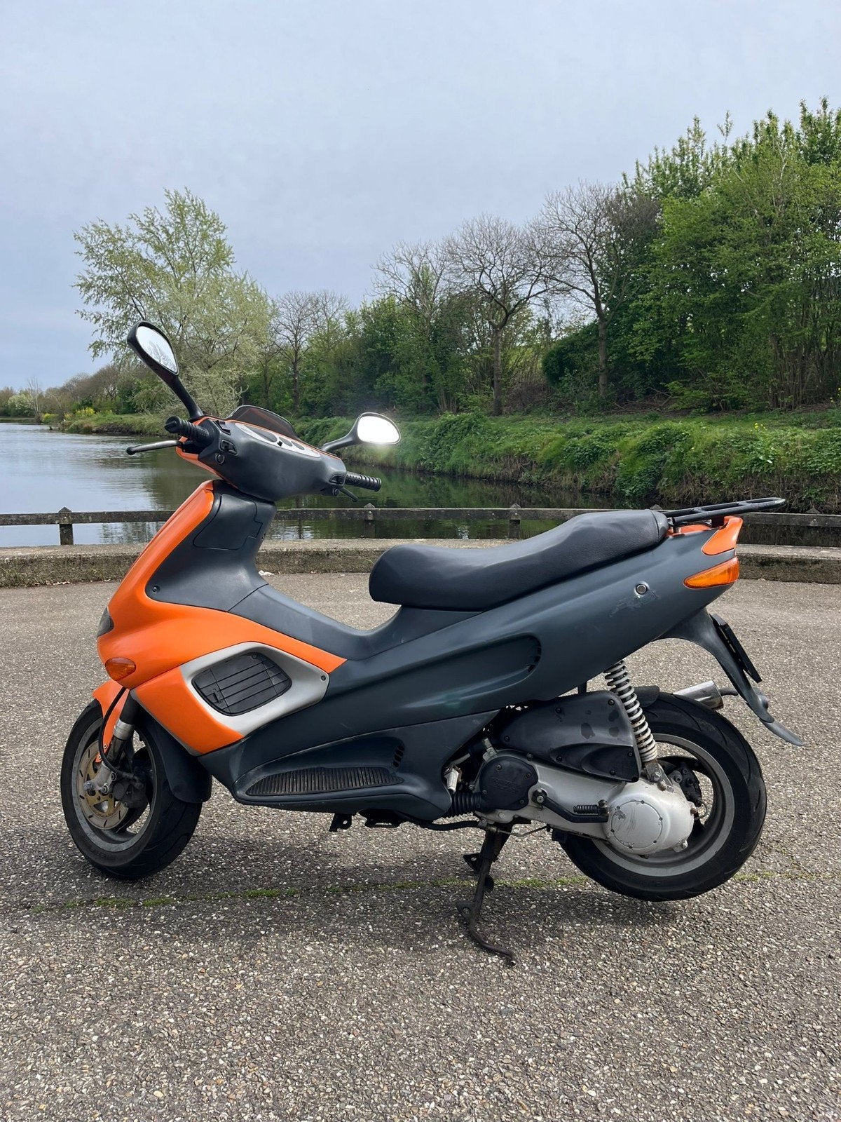 Gilera Runner 1998 - Oranje Scooter, Ophalen of Verzenden, Gebruikt, Benzine, Gilera