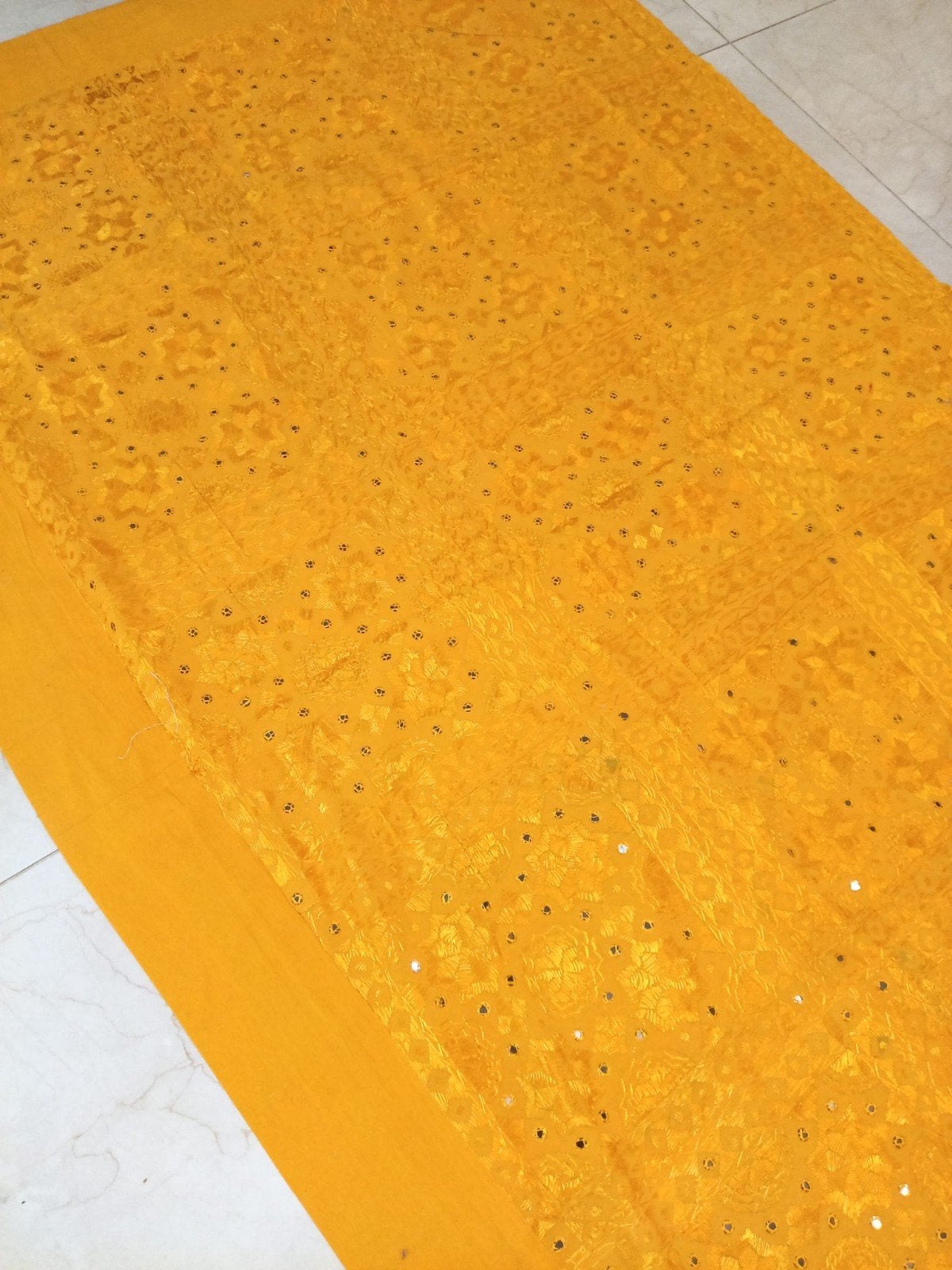 Gele beddensprei voor tweepersoonsbed 180x200cm, Geel, Ophalen of Verzenden, Sprei, Nieuw