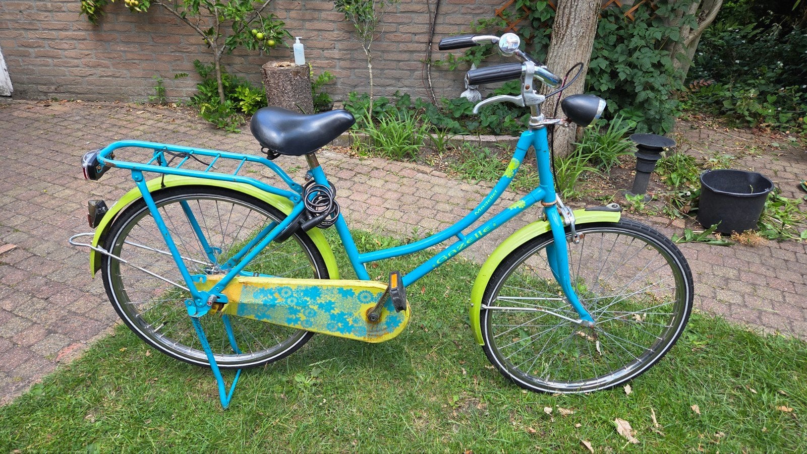 Gazelle kinderfiets bandenmaat 24 inch, Ophalen, Zo goed als nieuw, Gazelle, Terugtraprem