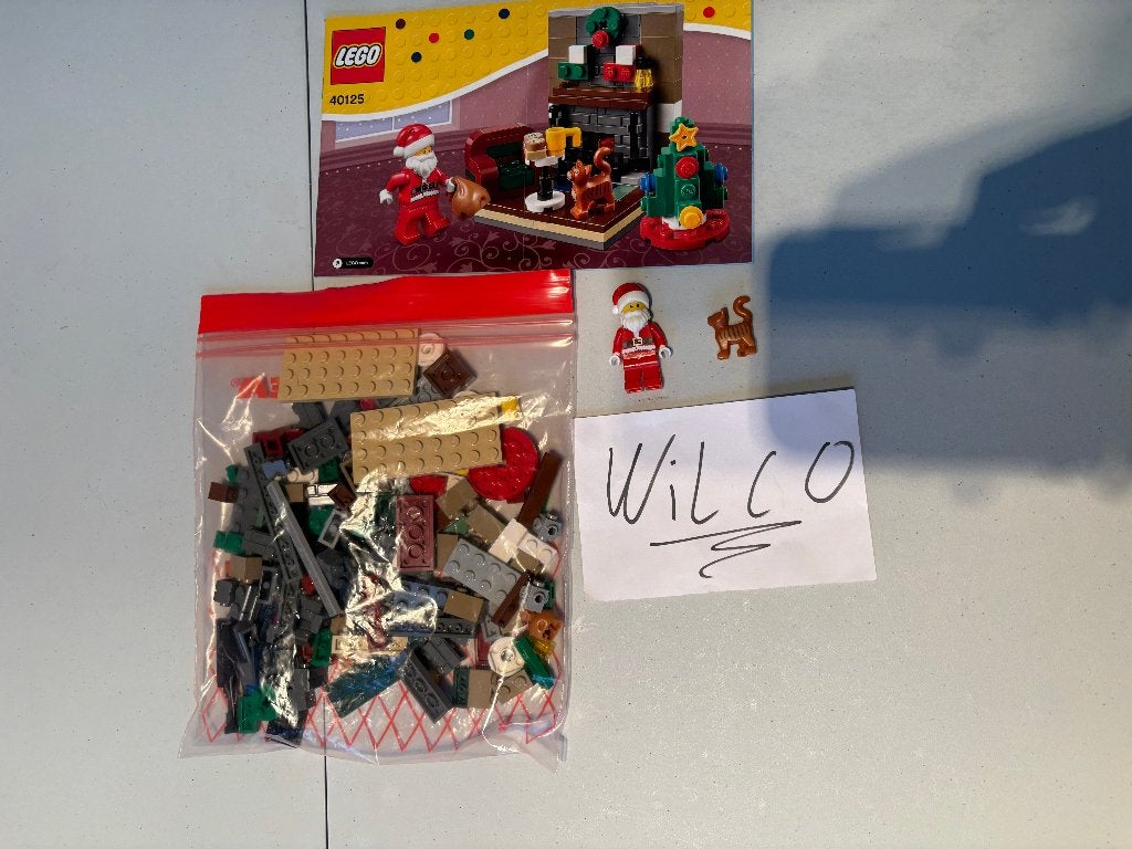 LEGO Holiday - Santa's Visit - 40125, Kinderen en Baby's, Overige thema's, Lego, Ophalen of Verzenden, Zo goed als nieuw