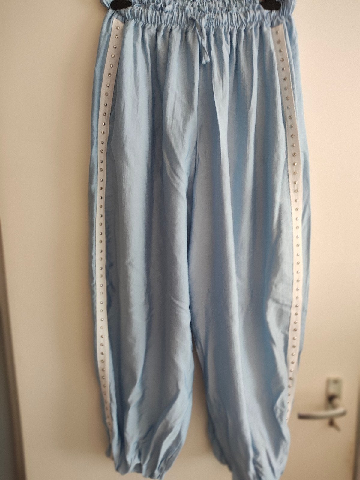 leuke broek ballon model, Kleding | Dames, Maat 38/40 (M), Blauw, Ophalen of Verzenden, Zo goed als nieuw