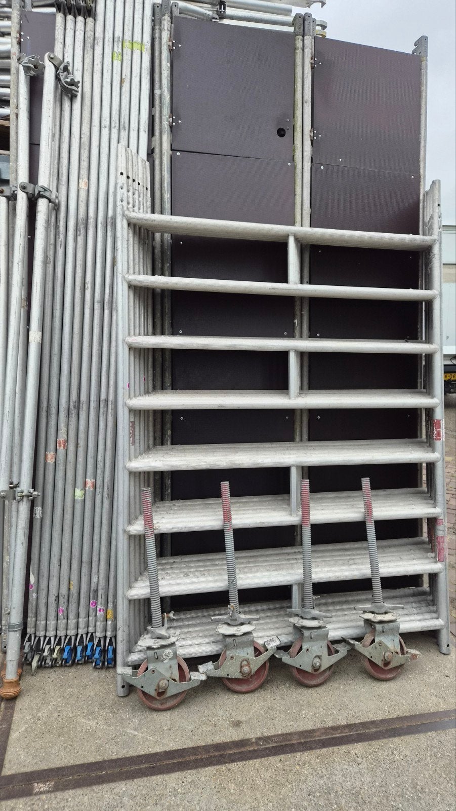Te koop Rolsteiger werkhoogte 7.20 mtr, Ophalen of Verzenden, Layer, Rolsteiger of Kamersteiger, 5 meter of hoger