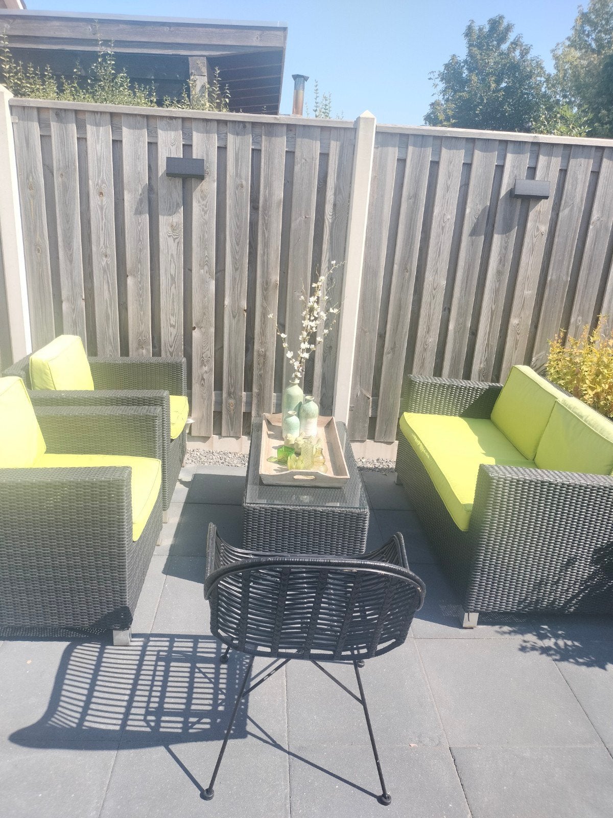 Mooie loungeset te koop wegens verhuizing, Tuin en Terras, Ophalen