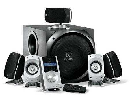 Logitech Z-5500 5.1 Surround Sound Systeem, Gebruikt, 70 watt of meer, 5.1-systeem, Overige spelers