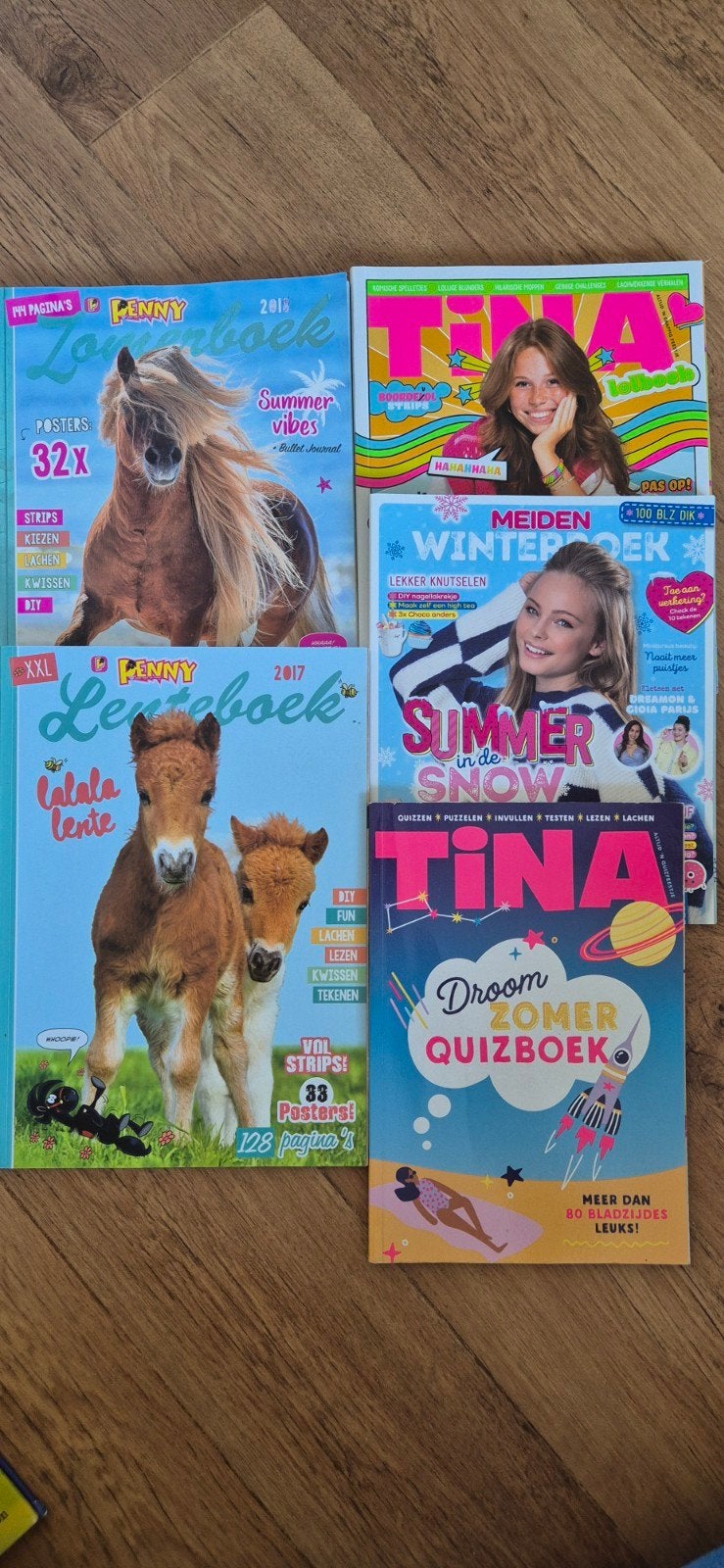 Penny Zomer & Lenteboek, Tina Winterboek & Zomer Quizboek, Boeken, Ophalen, Zo goed als nieuw, Damesbladen