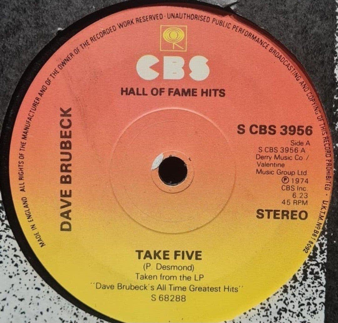 DAVE BRUBECK - TAKE FIVE, Ophalen of Verzenden, Gebruikt
