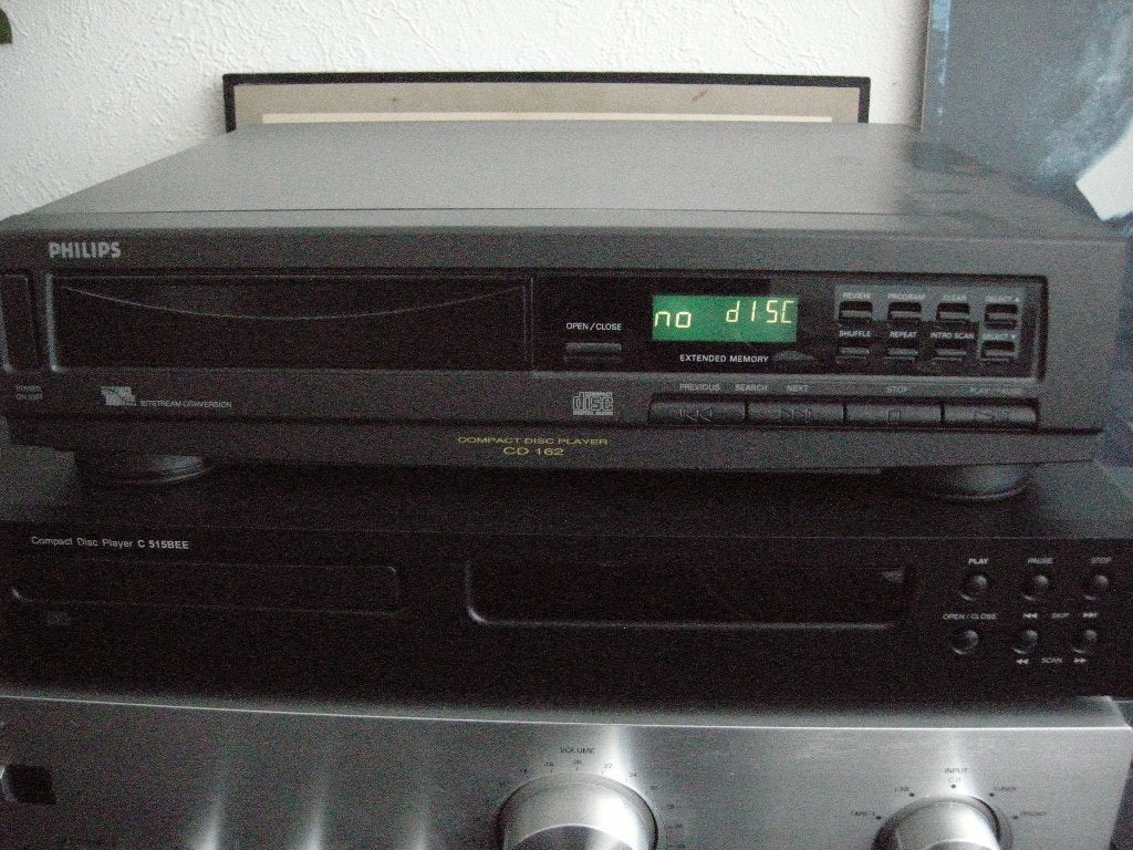 Philips CD 162 speler - zgan, Audio, Tv en Foto, Cd-spelers, Ophalen, Zo goed als nieuw, Philips