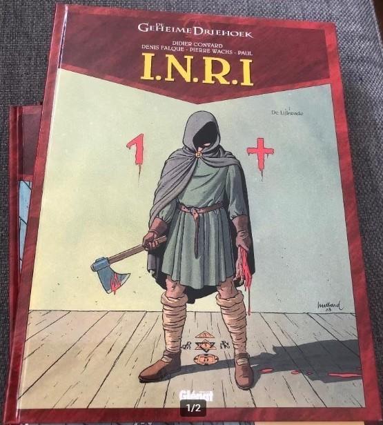 De lijkwade de geheime driehoek hardcover k4, Eén stripboek, Ophalen of Verzenden, Zo goed als nieuw