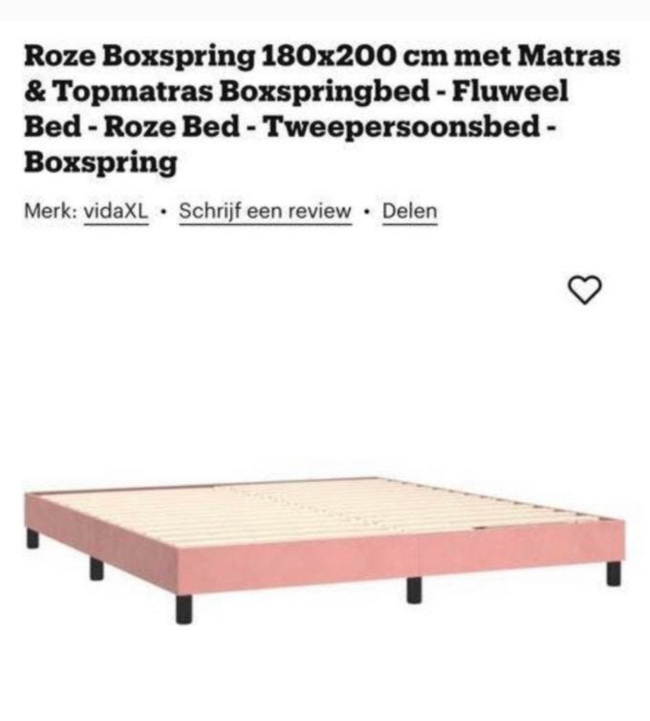 GRATIS onderstel bed, Ophalen, Gebruikt, Eenpersoons, Wit