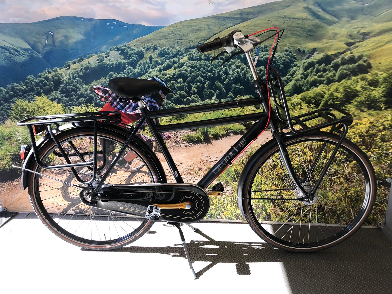 Cortina Transport Heren 57CM, Fietsen en Brommers, Versnellingen, Zo goed als nieuw, 53 tot 57 cm, Ophalen