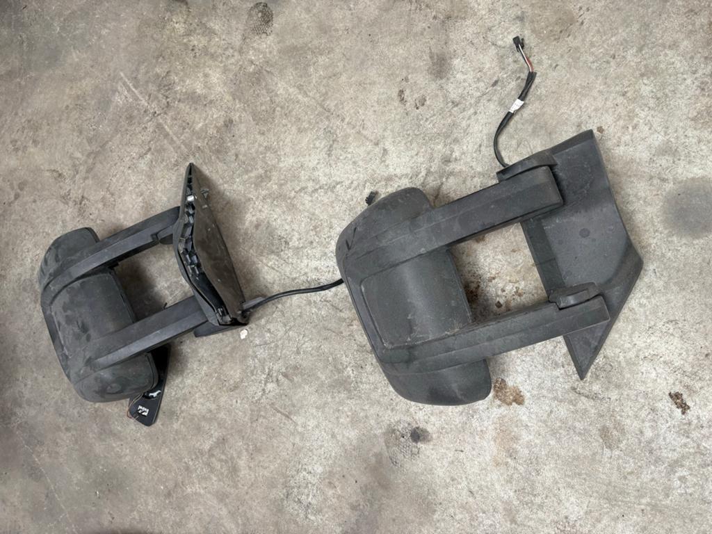 Fiat Ducato Spiegels - Set van 2 lange arm, Auto-onderdelen, Spiegels, Fiat, Gebruikt, Ophalen