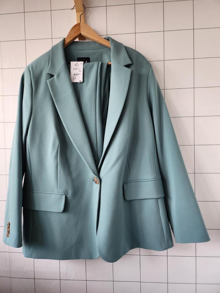Nieuw MS Mode Kostuum/Pak - Jasje en Broek - Maat 52, Kleding | Dames, Kostuum of Pak, Maat 46/48 (XL) of groter, Nieuw, Ophalen of Verzenden