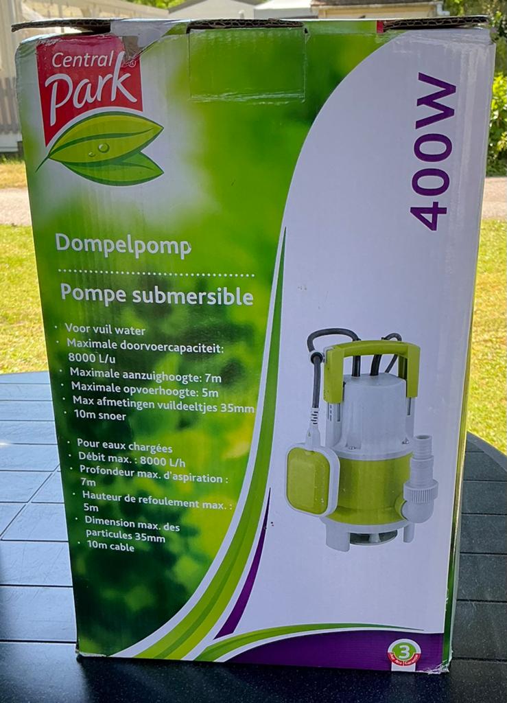 Dompelpomp en aanzuigslangkit., Ophalen of Verzenden, Zo goed als nieuw, Dompelpomp