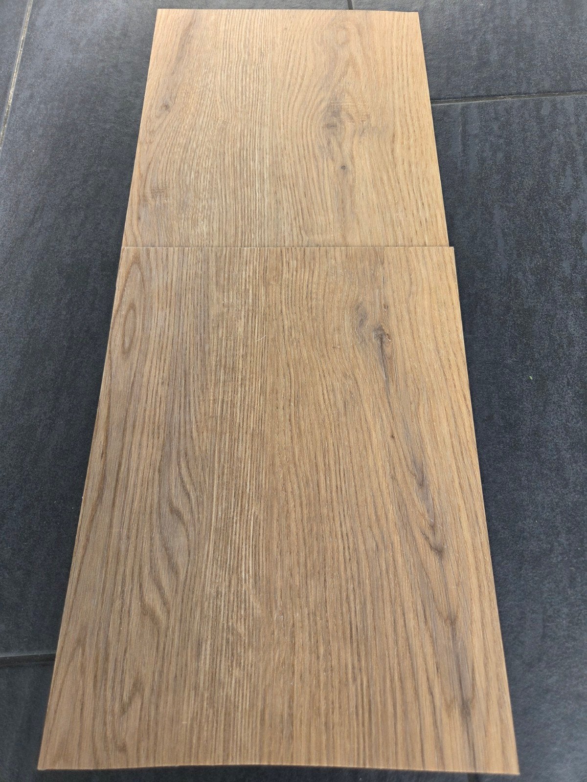 Plak PVC vloer ( 99m2) eiken houtlook, Ophalen, 50 tot 150 cm, Overige typen, Nieuw