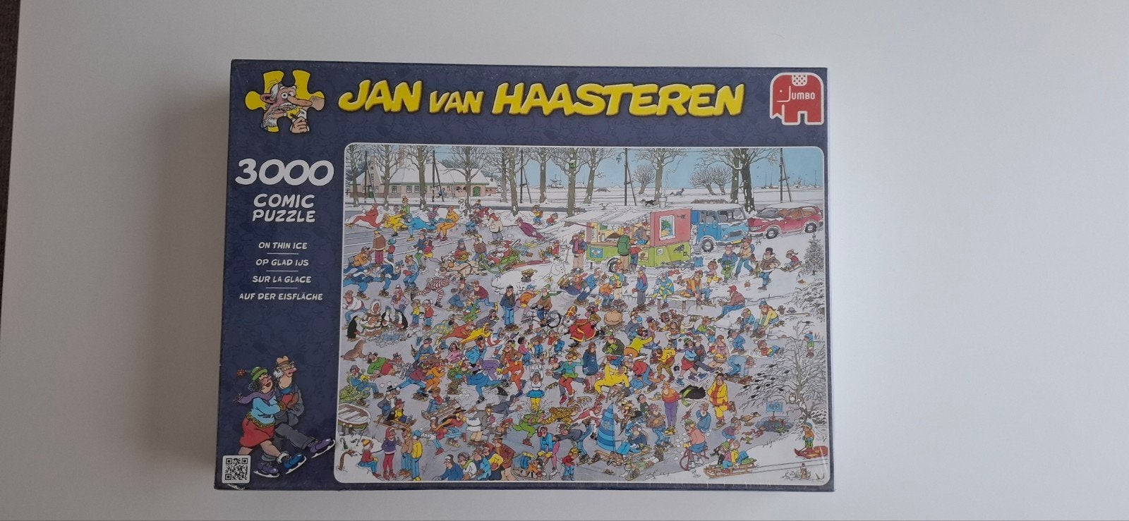 Jan van Haasteren - Op Glad IJs - 3000 stukjes - Nieuw, Ophalen of Verzenden, Nieuw
