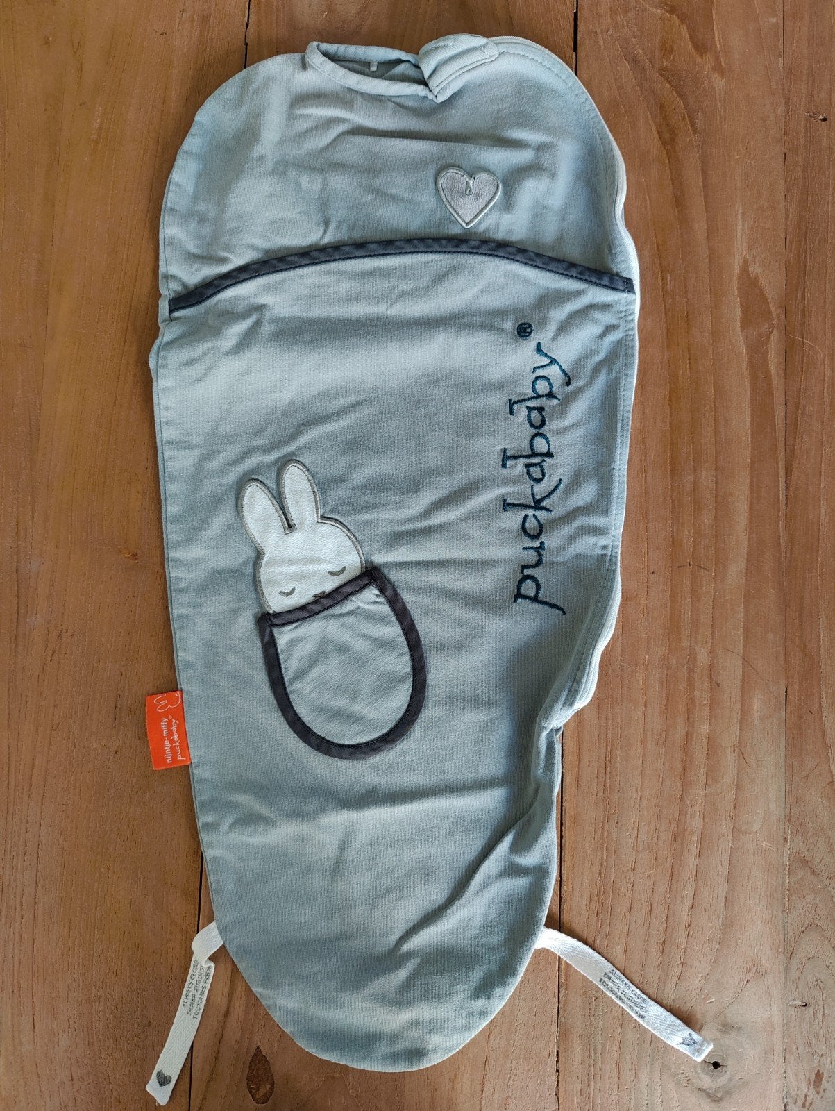 Puckababy Piep, 0-3 mnd, ZGAN, Ophalen of Verzenden, Zo goed als nieuw, Grijs, Puckababy