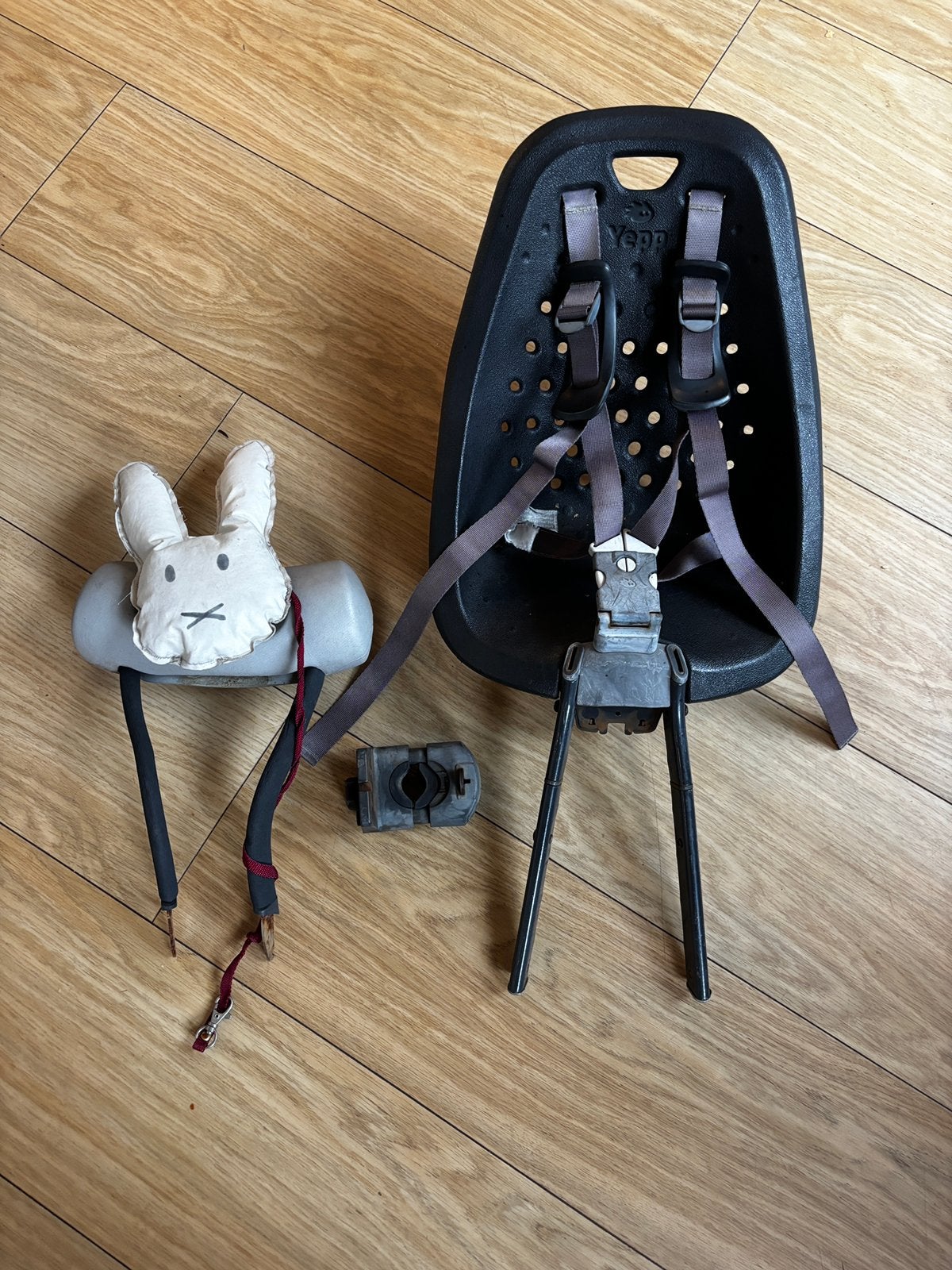 Yepp fietsstoeltje mini, Ophalen of Verzenden, Gebruikt, 0 t/m 13 kg, Voorzitje