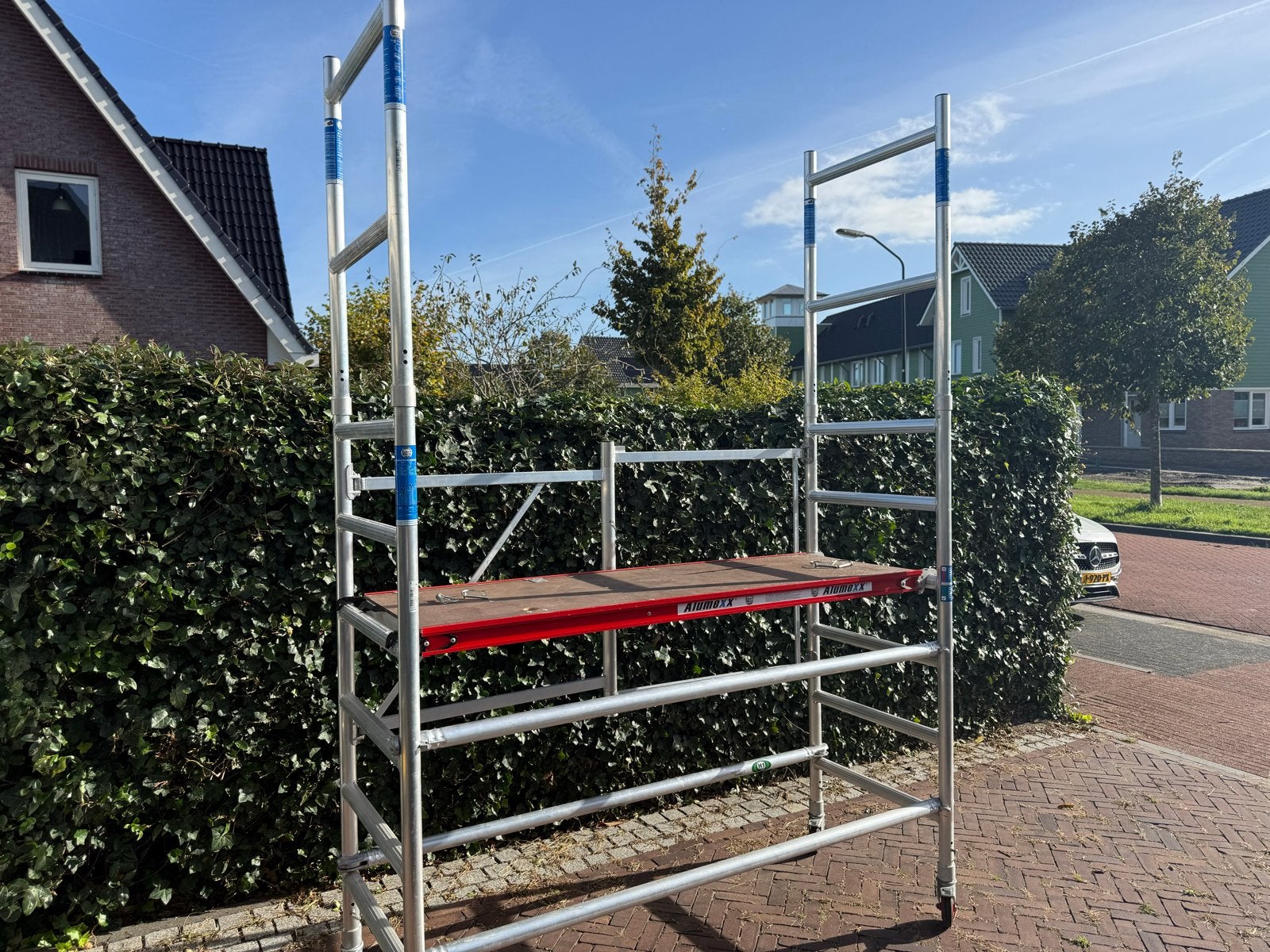 Alumaxx ALX Redline Rolsteiger FS 75 - 4m werkhoogte, Ophalen, Zo goed als nieuw, Rolsteiger of Kamersteiger, 2 tot 5 meter