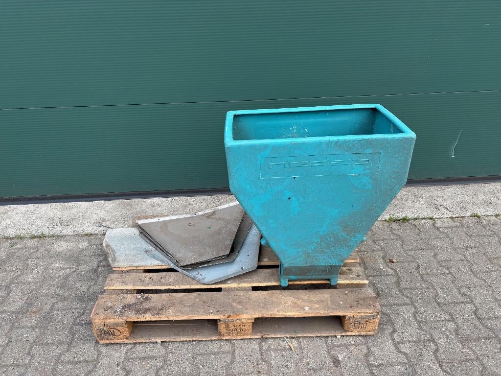 Nedap voerbak, Ophalen, Gebruikt