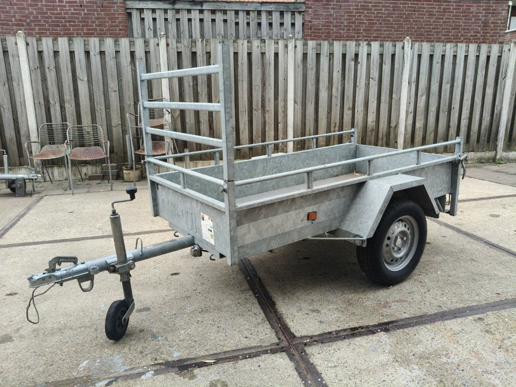 Gookar aanhangwagen kar, Ophalen, Gebruikt, Transportkar, Laaiin