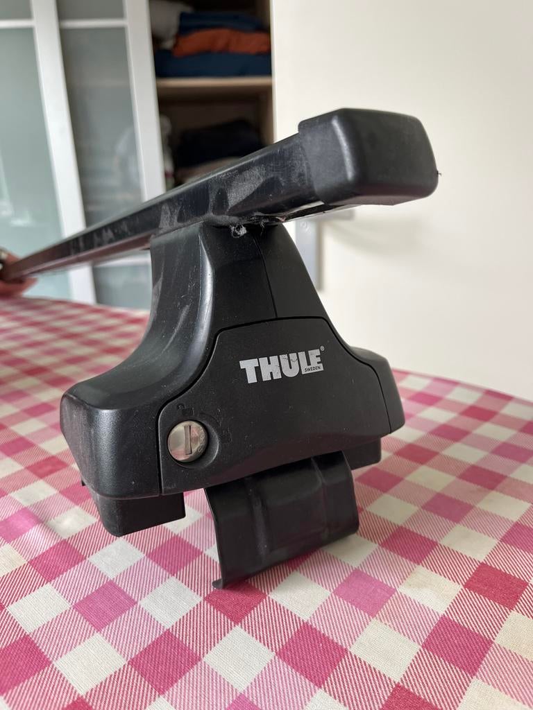 Thule dakdragers Rapid System 754 + Squarebar 137 cm, Ophalen, Gebruikt