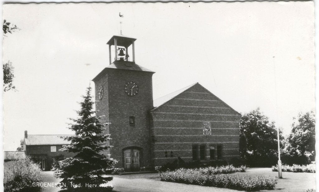 Groenekan Ned. Herv.Kerk, Verzenden, 1940 tot 1960, Ongelopen, Utrecht