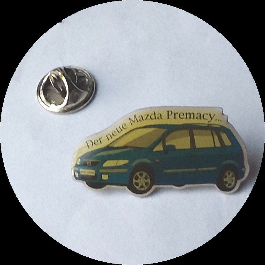 MAZDA Premacy pin, Verzamelen, Speldjes, Pins en Buttons, Ophalen of Verzenden, Zo goed als nieuw, Transport, Speldje of Pin
