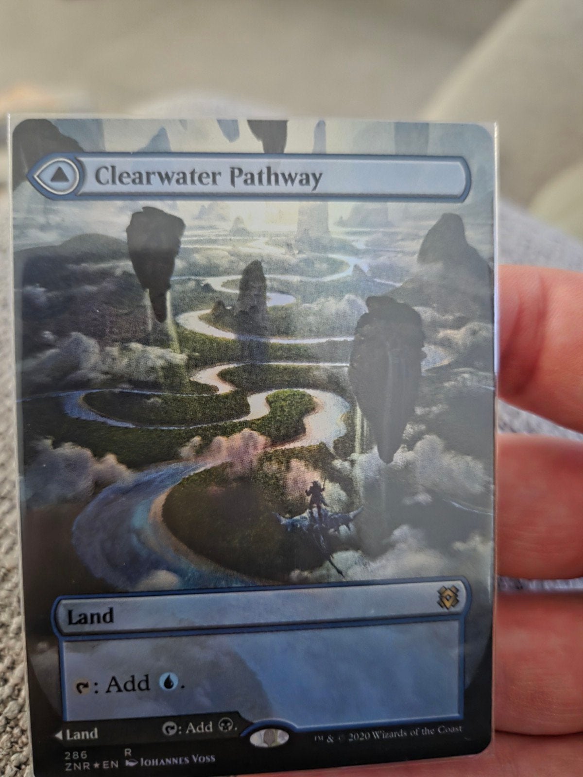 Mtg Clearwater Pathway/Markwater Pathway, Hobby en Vrije tijd, Verzamelkaartspellen | Magic the Gathering, Ophalen of Verzenden