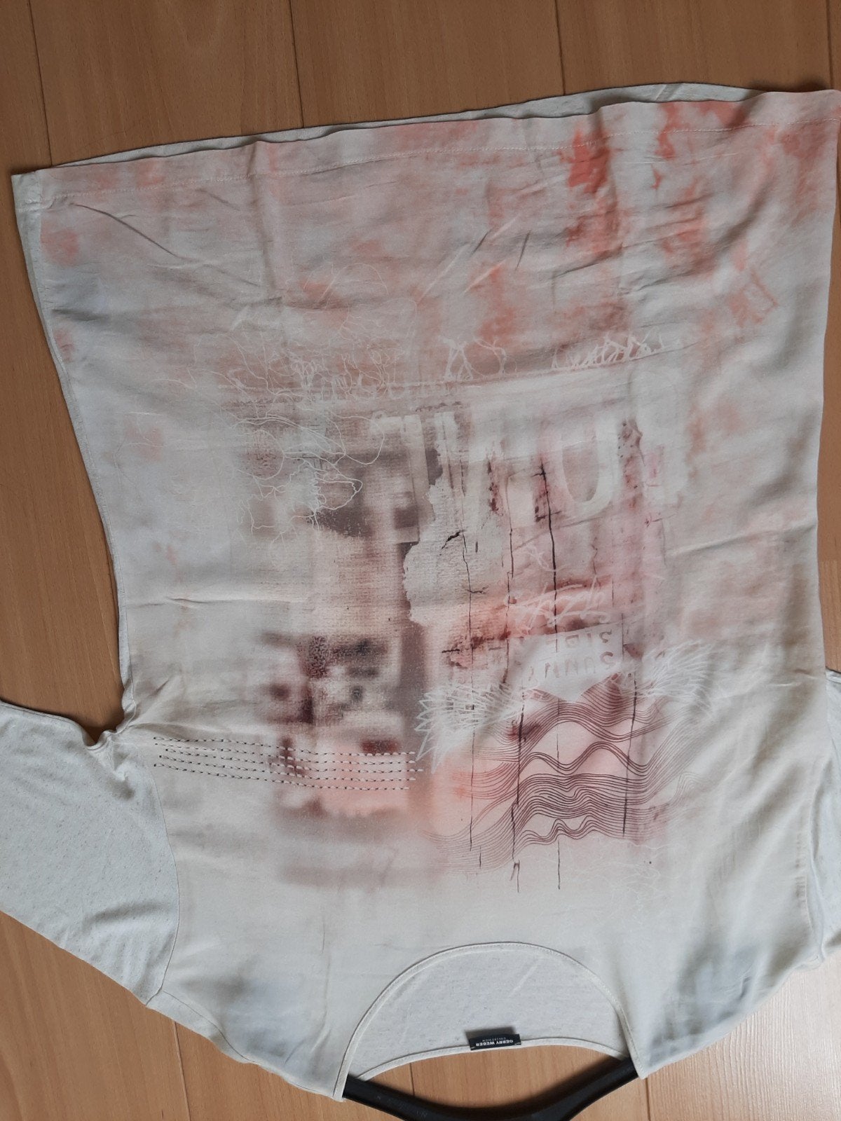 Mooie blauwe hanger met gezichtje, Ophalen of Verzenden