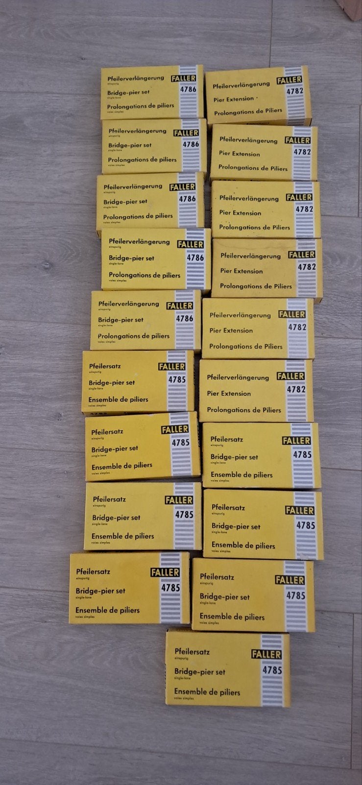 Faller Brugpijlers 4782 4785 4786, Ophalen of Verzenden, Nieuw, 1:144 of kleiner