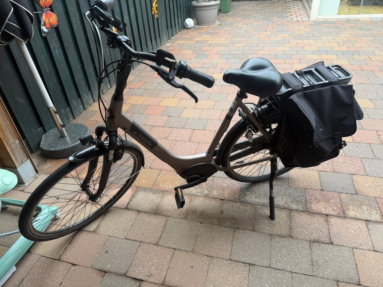 Gazelle Paris C7, Ophalen, Gebruikt, 50 km per accu of meer, 55 tot 59 cm