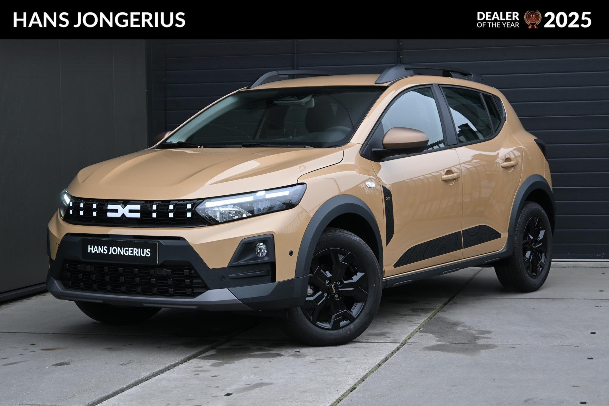 Dacia Sandero Stepway TCe 110 limited edition | 360 CAMERA |, Stof, Gebruikt, Euro 6, Bruin