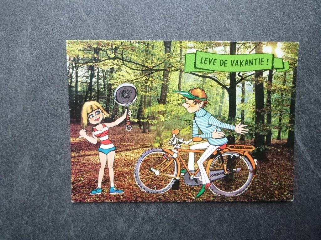 Hoenderloo, fantasie vakantie, camping 't Schinke 1976, Verzenden, 1960 tot 1980, Gelopen, Noord-Brabant