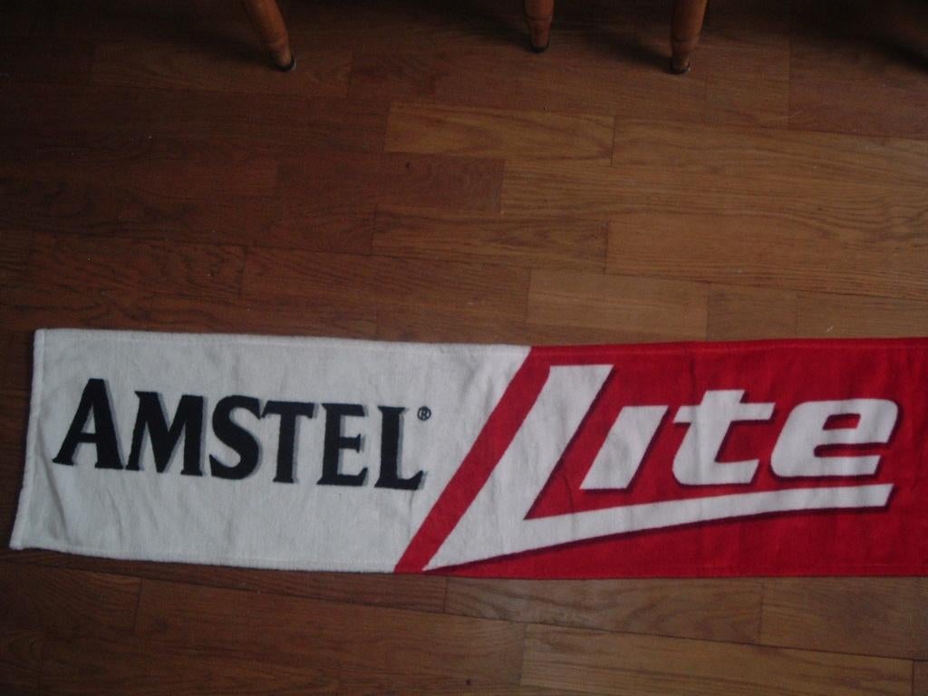 Amstel handdoek joggingdoek (nr.1) Amstel Lite, Ophalen of Verzenden, Nieuw, Overige typen, Amstel