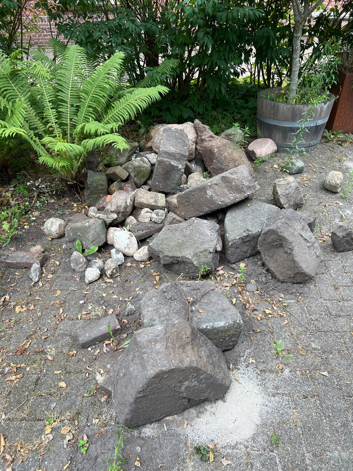 Grote keien / stenen voor tuin of landschapsinrichting, Tuin en Terras, Grind, Keien en Split, Ophalen, Overige materialen, Gebruikt