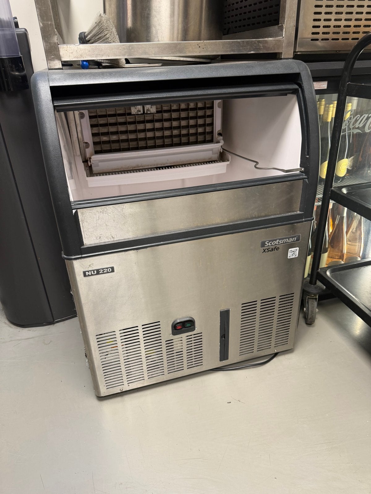 Scotsman XSafe NU 220 IJsblokjesmachine, Ophalen of Verzenden, Gebruikt, Koelen en Vriezen