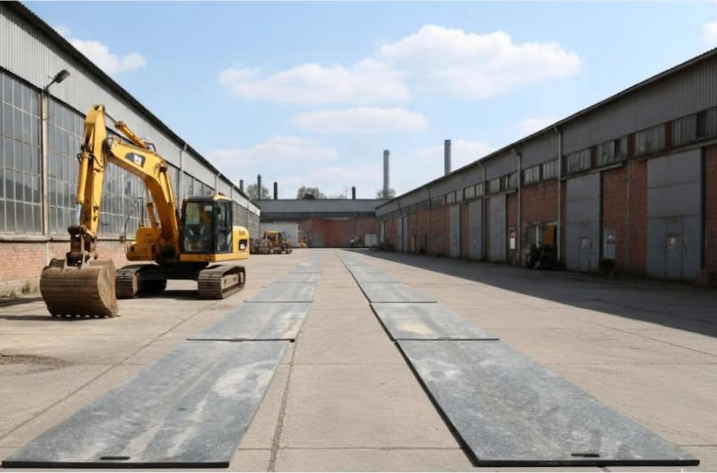 rijplaten kunststof / oprijplaten, Ophalen, Betonplex, 20 tot 50 mm