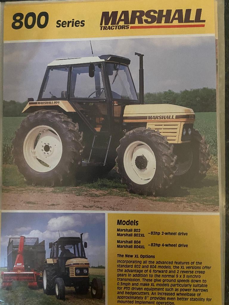 Tractorfolders, Boeken, Catalogussen en Folders, Ophalen of Verzenden, Gelezen, Folder