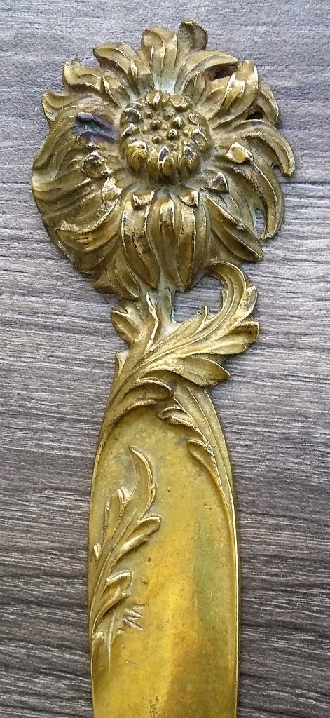 GROTE Jugendstil Briefopener Brief Brieven Opener Art Deco, Antiek en Kunst, Ophalen of Verzenden