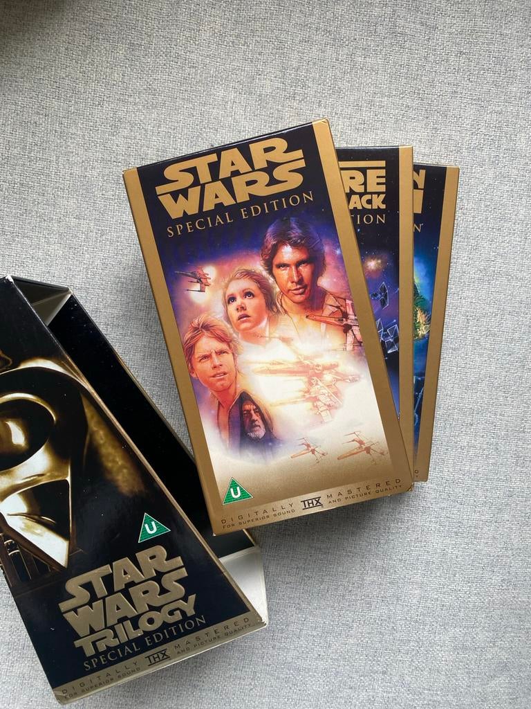 Star Wars Trilogy Special Edition VHS Boxset, Alle leeftijden, Ophalen of Verzenden, Gebruikt, Science Fiction en Fantasy
