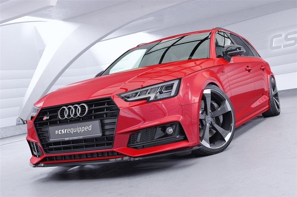 Splitter Spoiler Voor Audi A4 B9 8W S-Line / S4 B9 8W CSL377, Verzenden, Automotive Parts, A.parts@hotmail.nl, Trasmolenlaan 12 3447 GZ Woerden