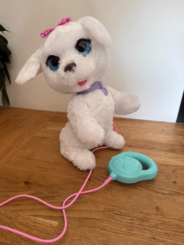 FurReal Friends Gogo Mijn Dansende Pup, Met geluid, Zo goed als nieuw, Wit, Hond