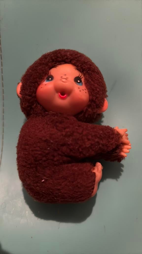 Monchichi klem armpjes en voetjes, Verzenden, Zo goed als nieuw
