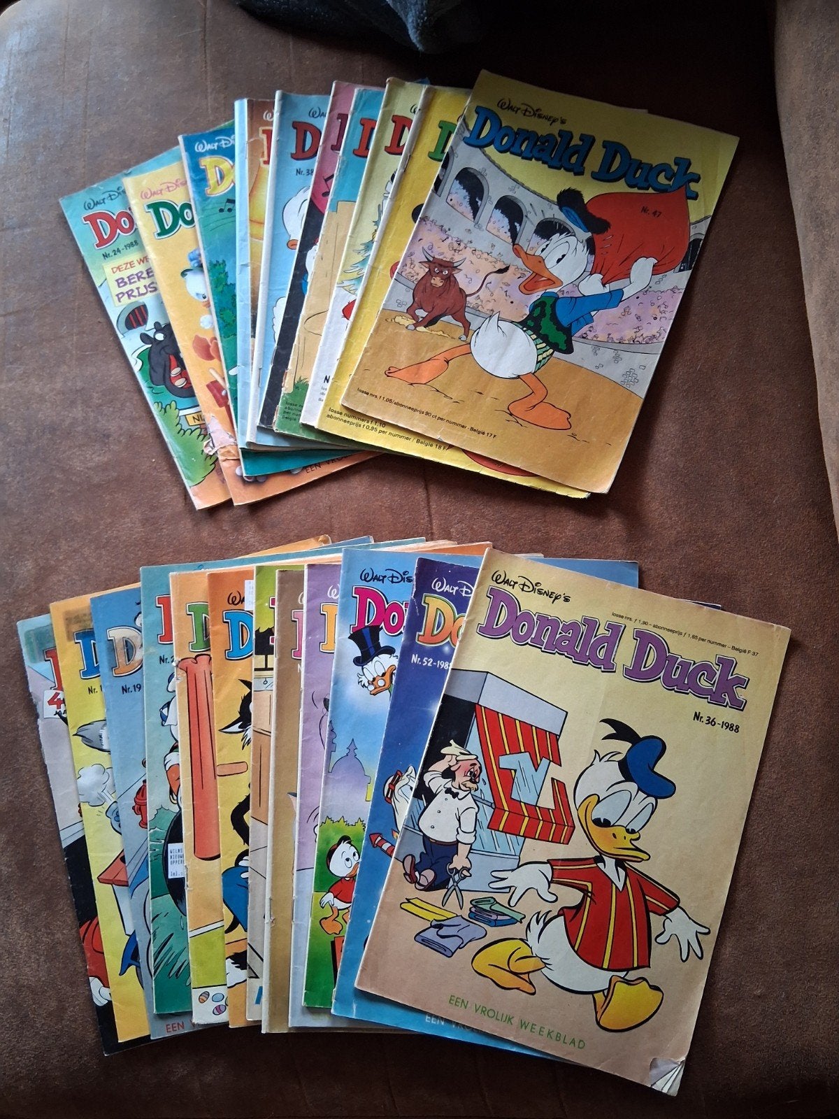 Donald Duck stripboeken - Diverse jaargangen, Boeken, Stripboeken, Meerdere stripboeken, Ophalen of Verzenden, Gelezen