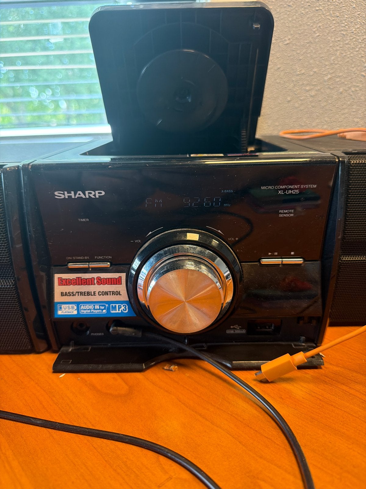Sharp Micro Component System XL-UH25 met MP3/USB, Audio, Tv en Foto, Stereo-sets, Ophalen, Gebruikt, Microset, Sharp
